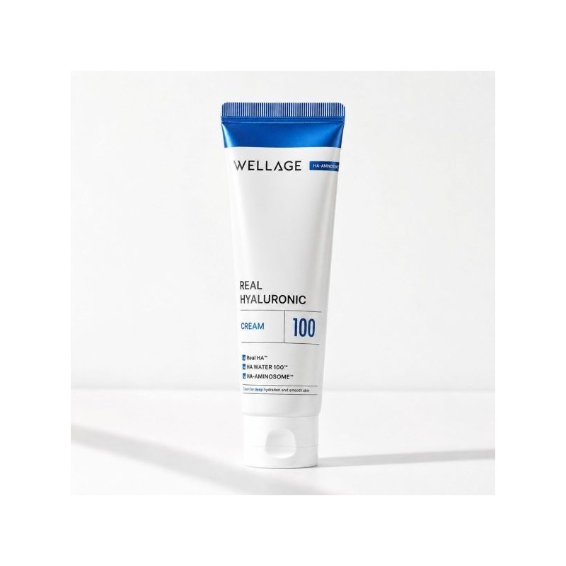 Wellage [Hwajal Ink Cream] Wellage Real Hyaluronic 100 Cream 50ml