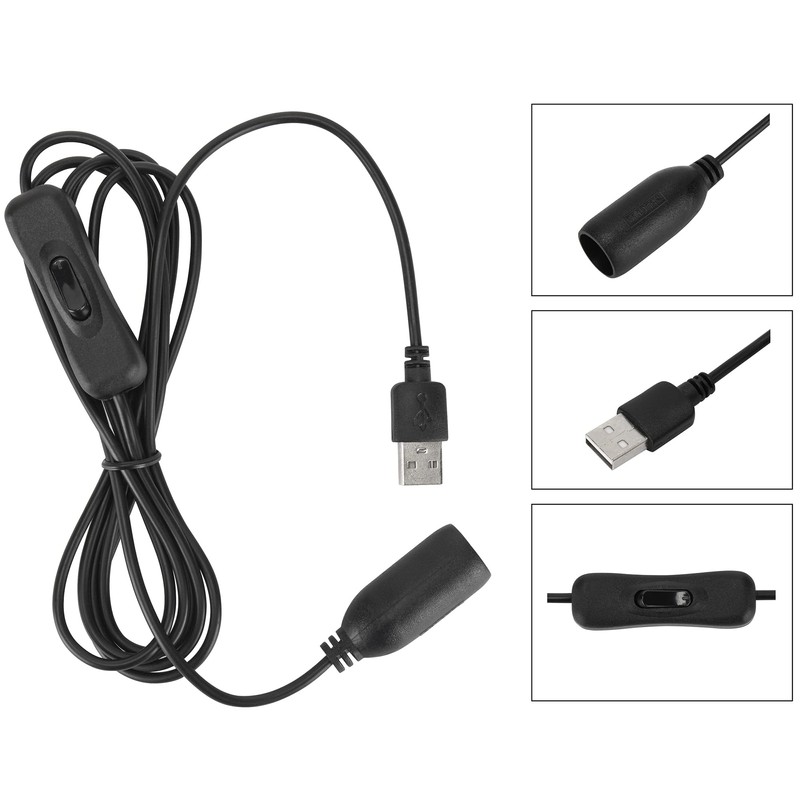 GutReise 5V USB to E14 Socket,2pcs E14 LED Bulbs 5V-6V