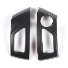 LLKUANG Car ABS Central Control Dashboard Air Outlet Frame Cover Trim Fit for Toyota Tacoma 2011 2012 2013 2014 2015 Interior Accessories(Only suitable for left hand drive) (Matte black)