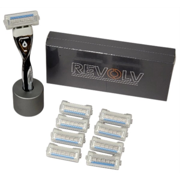 Blade The Elite Edge Revolv Razor Dual-Sided w/ Refill Cartridges