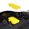YNEI ABS Yellow Accent Engine Bay Cover Modify Part Fits