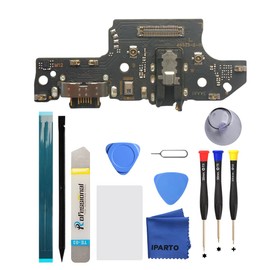 iParto Charging Port Replacement Kit for T-Mobile REVVL 7 USB Flex Dock Connector Charging Flex Replacement with Tools