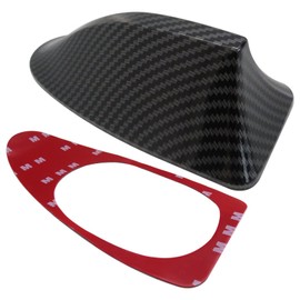 Shark Fin Antenna 170 x 75 x 70mm Replacement for 2015 Hyundai Sonata Sport 2.0T Sedan 4-Door 2.0L 1998CC 122Cu. In. l4 GAS DOHC Turbocharged(Carbon Fiber) by Acupress