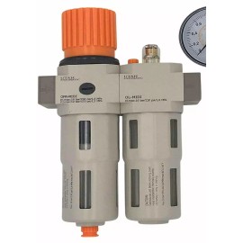 Utah Pneumatic 0.5" Air Drying System Filter Regulator Lubricator - Air Particulate Filter -NEW