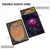 Katomula 100 MTG Card Sleeves with 100 Inner Sleeves, Textured