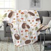 Hedgehog Blanket Cute Animals Super Soft Warm Bed Bedding Throw