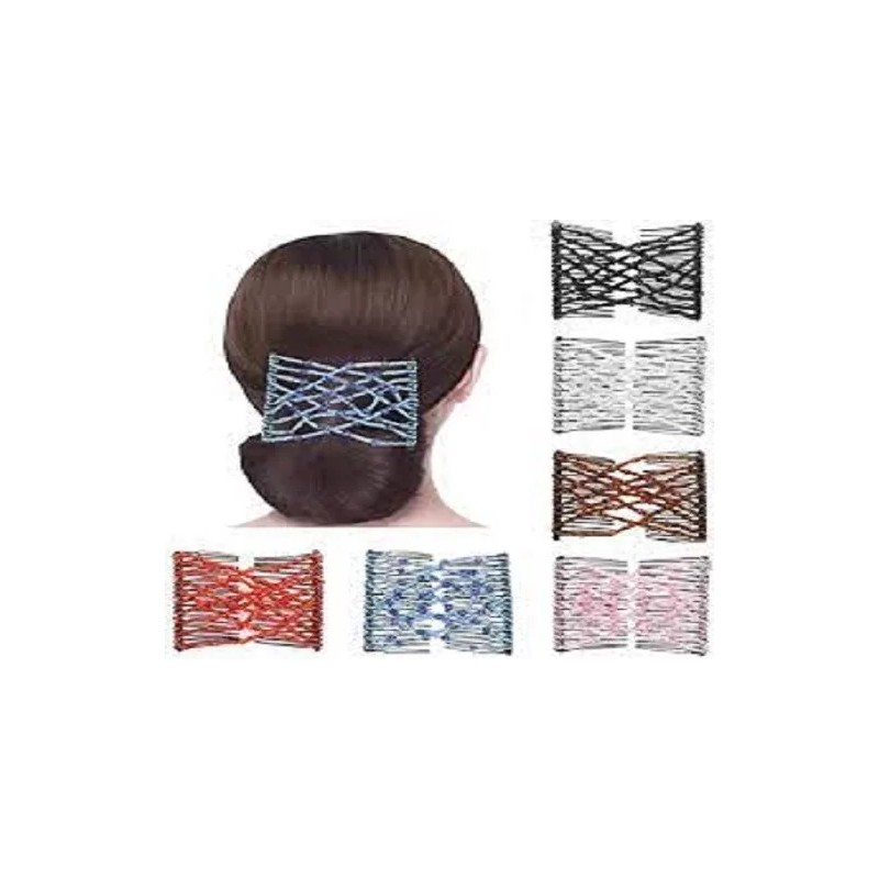 Fashion Jewerly 3 Peinetas Mágicas Elásticas Para El Cabello