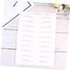 Baluue 4sheets Eyebrow Stickers of Hair-like Simulation for Women Easy