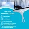 2 Squeegee and 4 Microfiber Cleaning Towel Bundle by Raynbeu