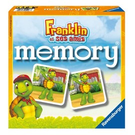 Ravensburger – 21007 – Brettspiel – Grand Memory Franklin