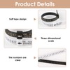 3 Pcs Ring Sizing Kit: Durable Finger Reusable and Accurate