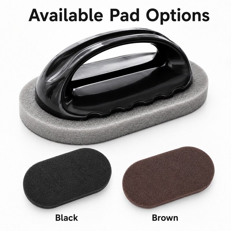 Emery Sponge Cleaning Brush for Kitchen & Bathroom – Handheld