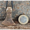 Kiss of Leather Solid Axe Pendant Bronze No. 36