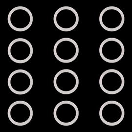 MAGICYOYO Yo-Yo Silicone Response Pads- Clear, Pack of 12 for MAGICYOYO K2 K3