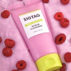 ZIGTAG Berry Smoothie Scrub Cleanser 130ml - ZIGTAG Berry Smoothie Scrub Cleanser 130ml