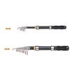 KOICCVQQ Mini Sea Fishing Rod Ice Fishing Short Pole Saltwater
