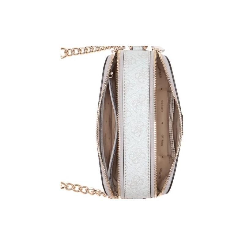 BOLSA GUESS NOELLE II CAMERA CROSSBODY MUJER BLANCO ESTAMPADO BG967213-BNN