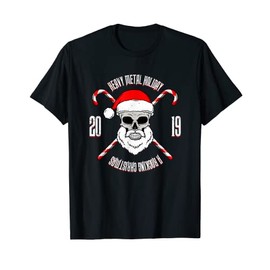 Heavy Metal Santa Cool Xmas T-Shirt