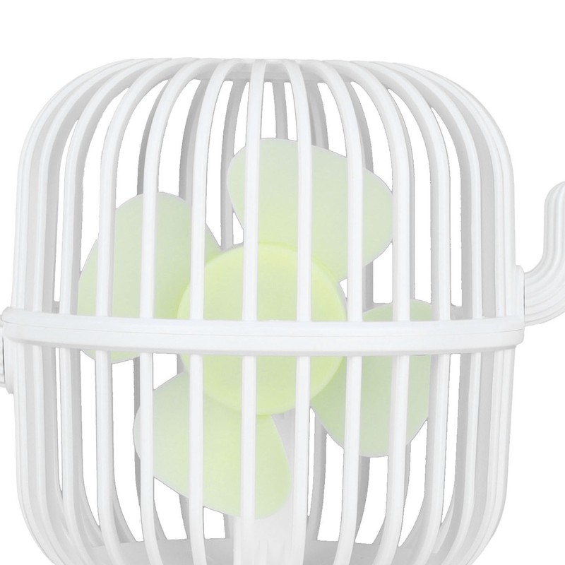 Mini Fan Cactus Moving Head USB Charging Portable Desktop Mini