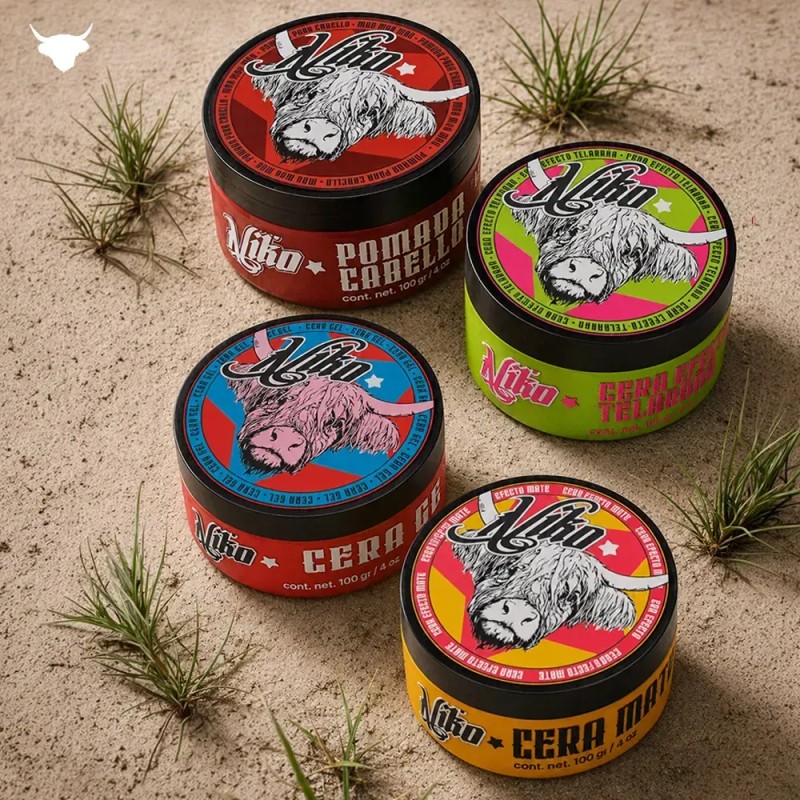 Cera Telaraña Para Cabello Niko 100g Fijación Fuerte Wax Web