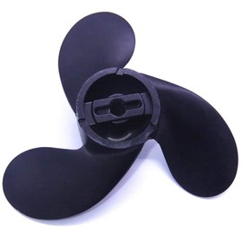 58111-98452-019 Aluminum Alloy Propeller 7 1/2x4 3/4 for Suzuki 2HP 2.2HP 2.5HP Outboard Engine (3X188) A500 4-3/4" Pitch 188"X122" Pitch ON Prop (Old Numbers)