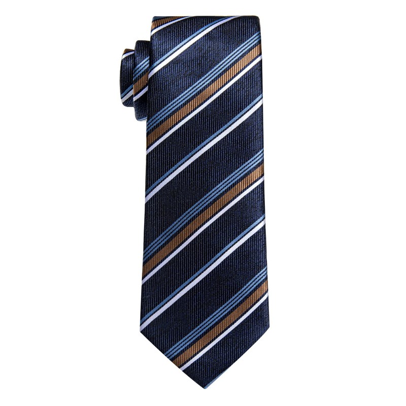 YourTies - Corbatas a rayas para hombre, corbata de seda