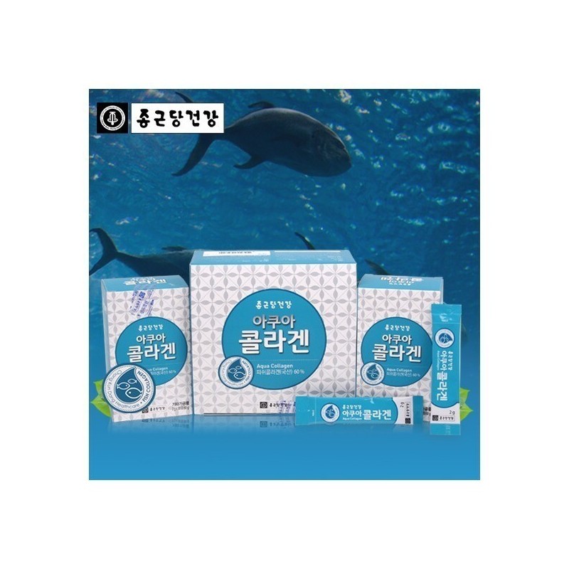 Chong Kun Dang Health Aqua Collagen Nutrient Fish Domestic 2g