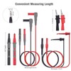 Multimeter Electronic Test Lead Kit with Insulation Alligator Clips WGGE