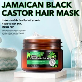 Mascarilla Capilar Aceite Ricino Nutre Fortalece Tu Cabello