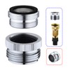 Ceaeso Faucet To Garden Hose Adapter With Aerator,Sink Faucet To