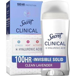 Secret Clinical Strength Barra Antitranspirante Desodorante Invisible Mujer