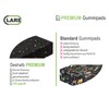 4 Premium Vibration Damper Non-Slip Pads 90 x 90 mm