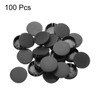 MECCANIXITY 100PCS 42mm(1 5/8") Black Plastic Hole Plugs, Flush Type
