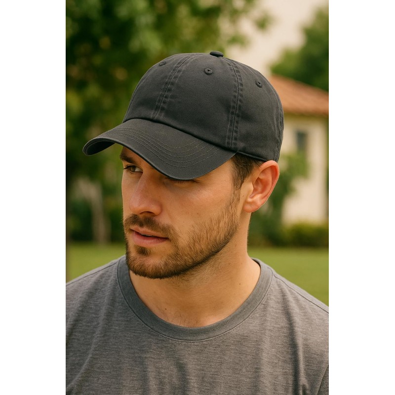 Newhattan Baseball Cap Lightweight Cotton Soft Adjustable Dad Hat Unstructured