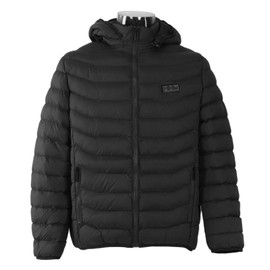 11 Areas Heated Jacket Outdoor USB Electric Heating Jackets Warm Sprots Thermal Coat Clothing Heatable Cotton Jacket for Men Black XL