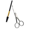 DreamCut Brow Shaping Scissors Surgical Stainless Steel with Brush