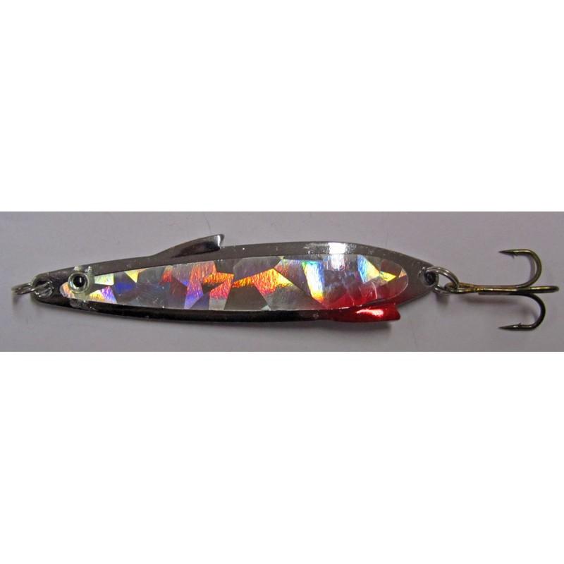 FLADEN Set 5 Finned Rodskar Lure - Blue/Green/Black/Silver, 18 g