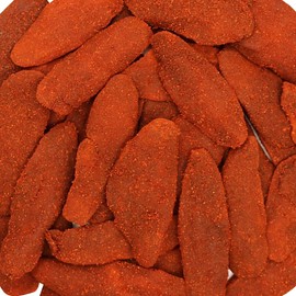 SweetGlob Dried Chili Mango Slices Hot Spicy Snacks (1 Pound)
