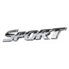 MOMOALA 3D SPORT Chrome ABS Car Trunk Badge Emblem Decor