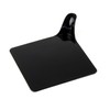 Pavoni Single-Portion Square Black Plastic Tray 3-1/8 Inch x 3-1/8