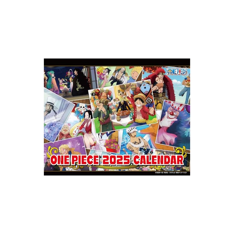 Toei Animation 2025 One Piece Desk Calendar CL-015