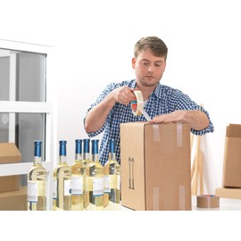 tesapack Ultra Resistant Filamentband - Ultra starkes Premium-Klebeband, glasfaserverstärkt - für schwere Kartons bis zu 30 kg und zur Transportsicherung - 50 m x 25 mm - Transparent