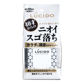 Lucido Deo Paper for Body and Scalp, 30 Sheets