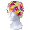 Medifier Flower Petal Flower Print Swimming Cap Multicolor Elastic Non