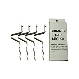 Hy-C Galvanized Stainless Steel Chimney Leg Kit