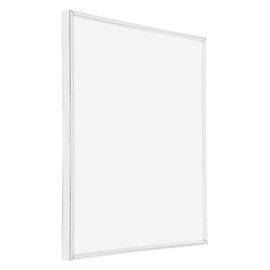 yd., - Bilderrahmen 35x35 cm - Bilderrahmen Kunststoff mit Acrylglas - Ausgezeichnete Qualität - Weiß Hochglanz - UV-beständige Glasplatte - Antireflex - Annecy,