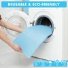 Bunlitent Washable Underpads, 36"x38", 4 Pack, Blue, Incontinence Bed Pads
