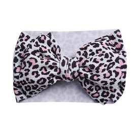 KIDOCHEESE Big Bows Baby Girl Headbands with Bows Elastics Nylon Hairbands Oversized Head Wraps Large Hair Bow Hair Accessories for Baby Girls Newborn Infant Toddlers Kids