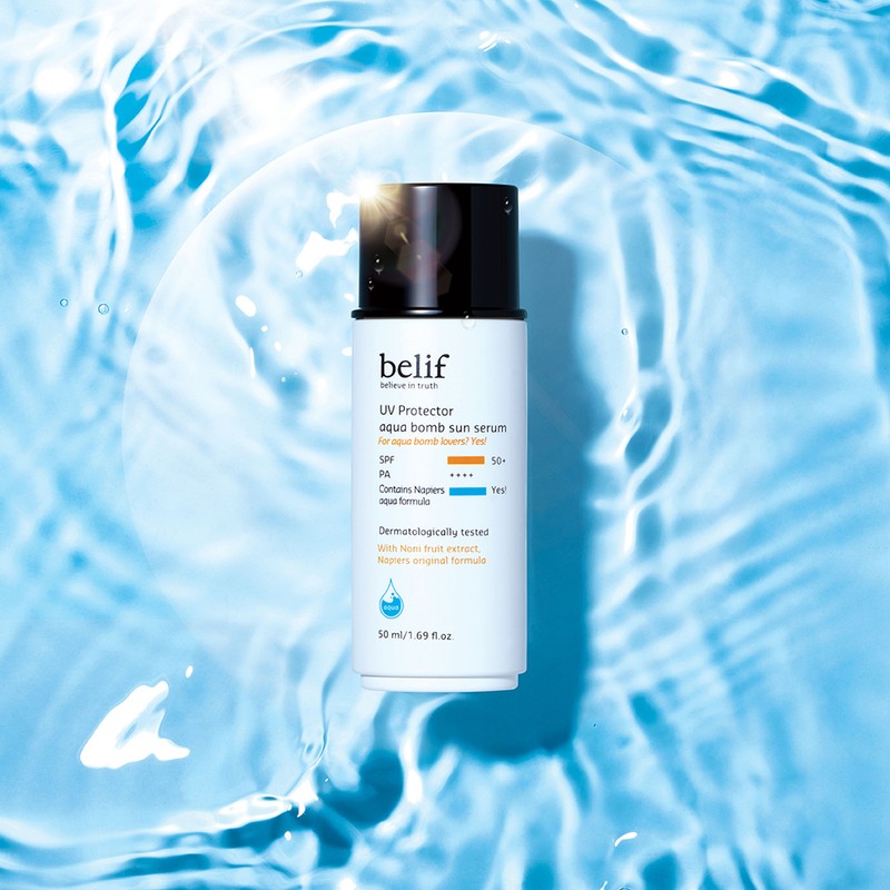 belif UV Protector Aqua Bomb Sun Serum 50ml - belif