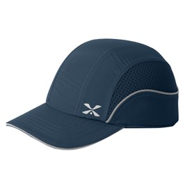 Safety Bump Cap, Baseball Hat Style, Comfortable Head Protection Lightweight Safety Hard hat(Navy Blue,Long Brim)